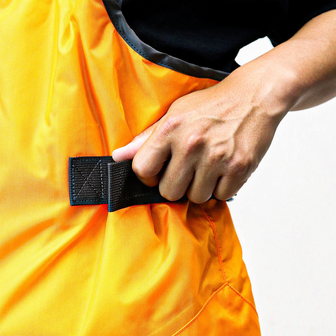 TK-DJP02 L 防寒防水サロペットパンツ 高階救命器具 オレンジ色 サイズ