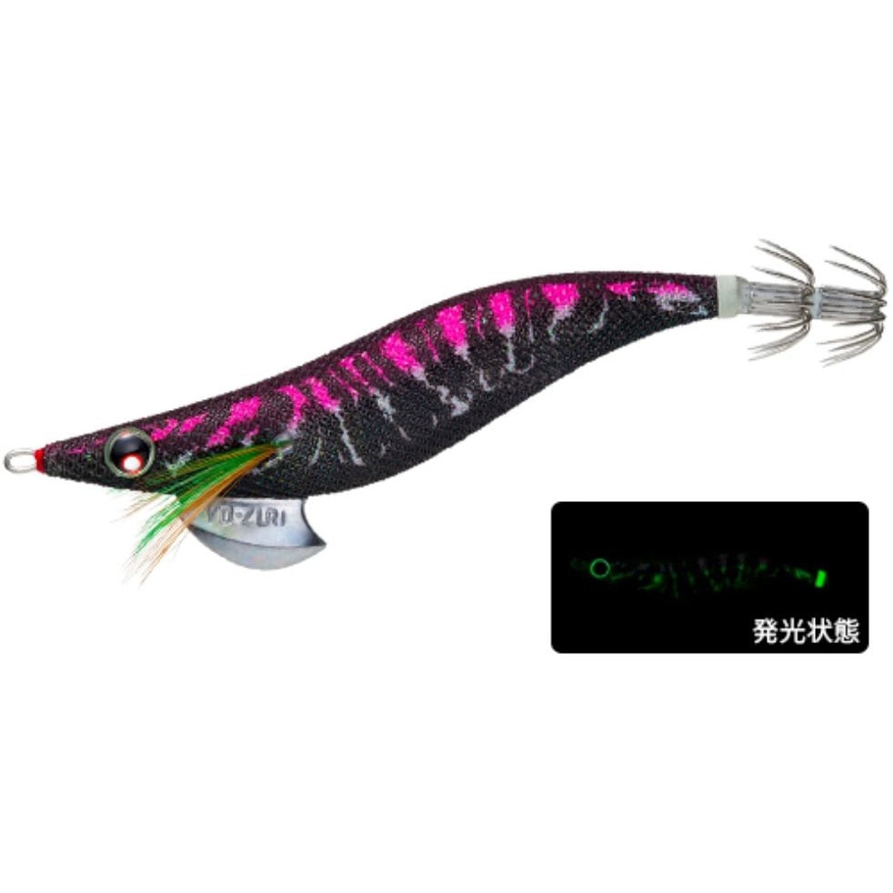2.5号 アオリーQ デュエル 4.LBL 夜光ブラック色 【通販モノタロウ】