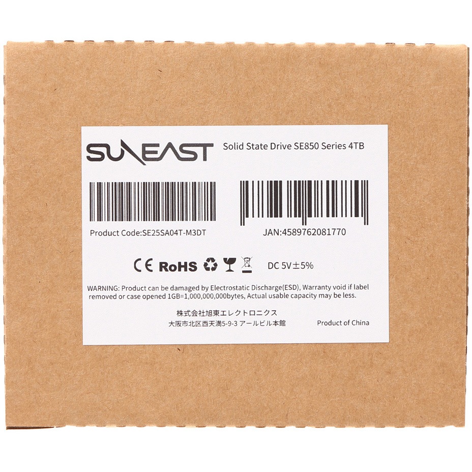 SE850-4TB SSD2.5 SATA 1個 SUNEAST(サンイースト) 【通販モノタロウ】