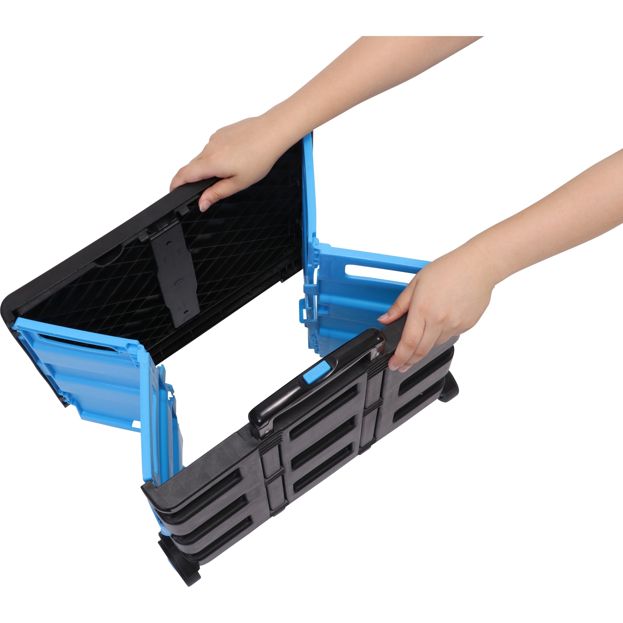 コンテナキャリー 折りたたみ式 樹脂製 1個 モノタロウ 【通販モノタロウ】