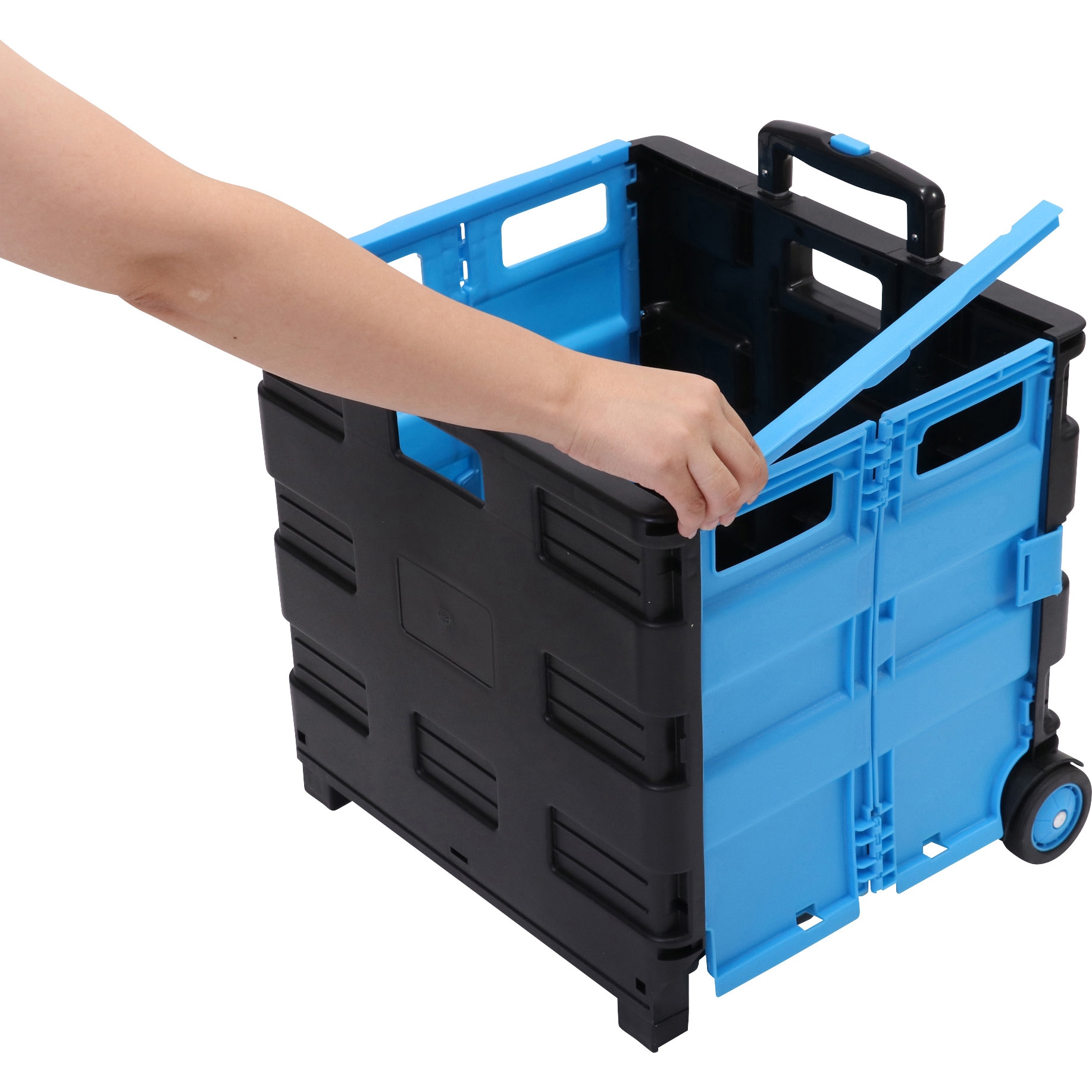 コンテナキャリー 折りたたみ式 樹脂製 1個 モノタロウ 【通販モノタロウ】