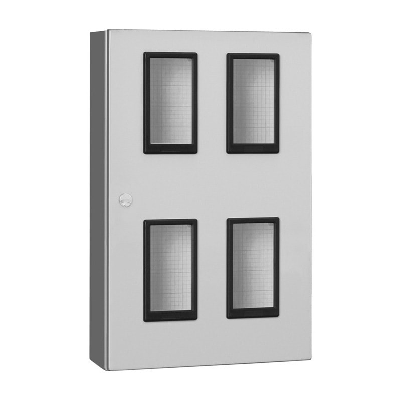 MI400SP 引込計器盤用キャビネット MI 河村電器産業 ベージュ(マンセル5Y7/1)色   MI400SP