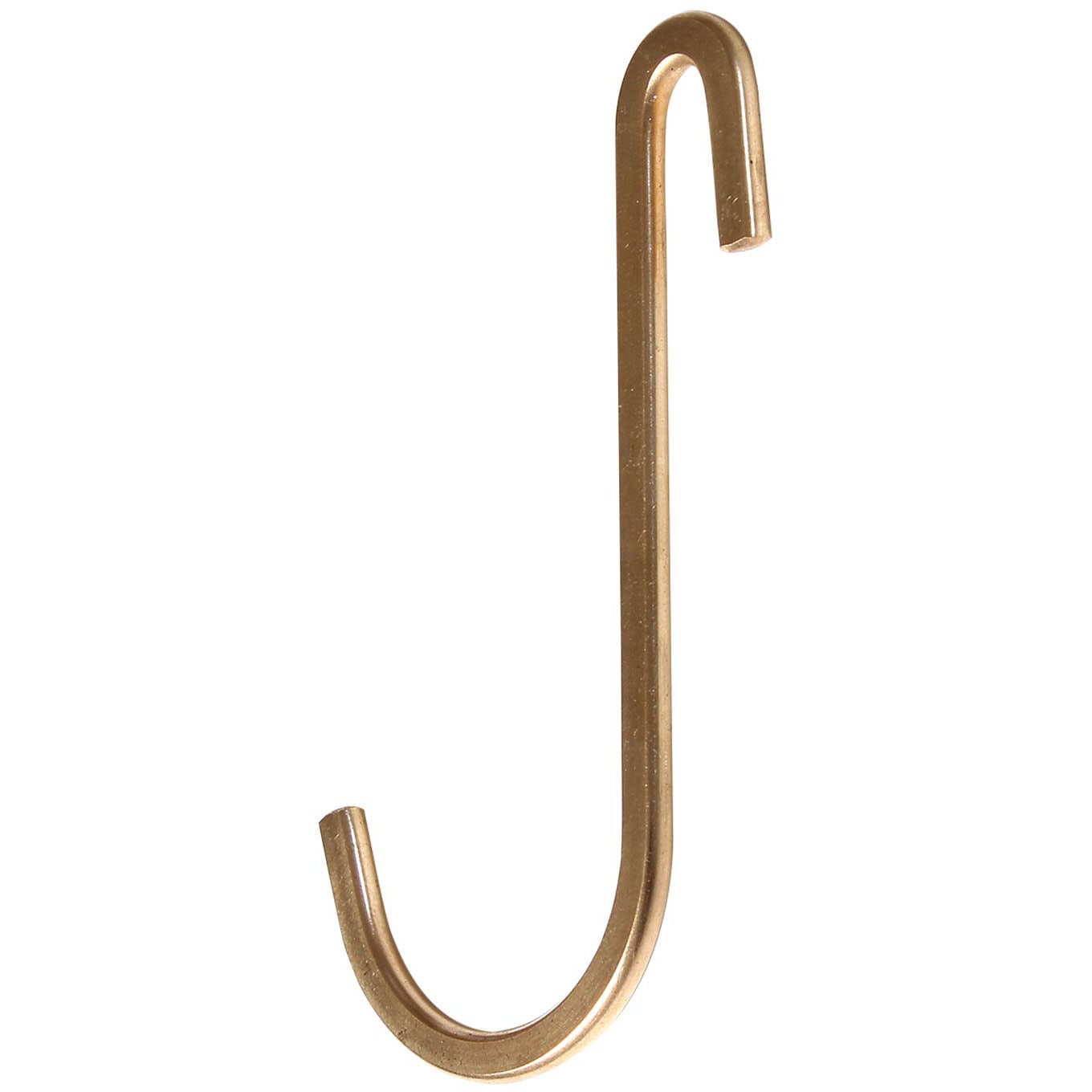 LAC-015 Lacety(ラスティー) フックJ型 WAKI(和気産業) 真鍮 幅47mm高