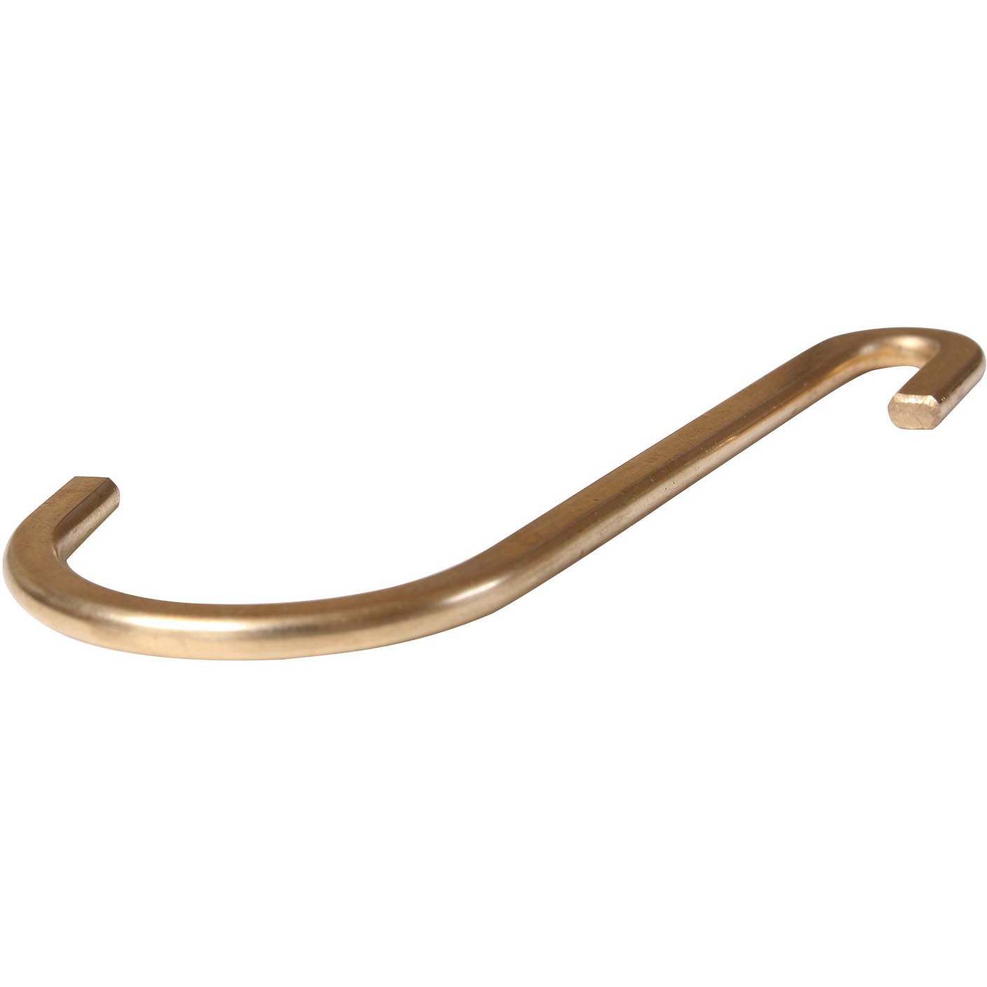 LAC-015 Lacety(ラスティー) フックJ型 WAKI(和気産業) 真鍮 幅47mm高