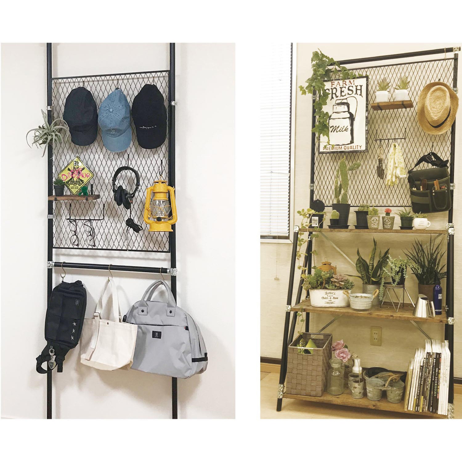 LAC-023 Lacety(ラスティー) S字フック WAKI(和気産業) スチール 幅