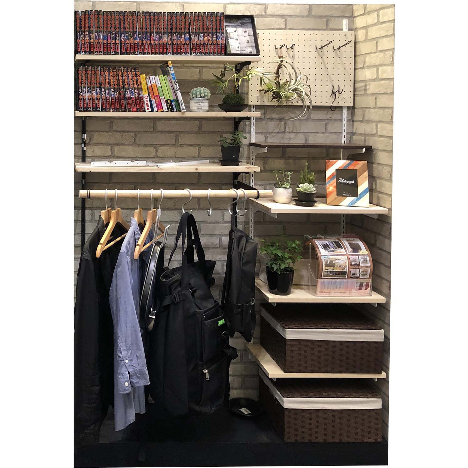 木製棚受け WPS017 1×4材用ピラシェル棚受 1個 WAKI(和気産業) 【通販モノタロウ】