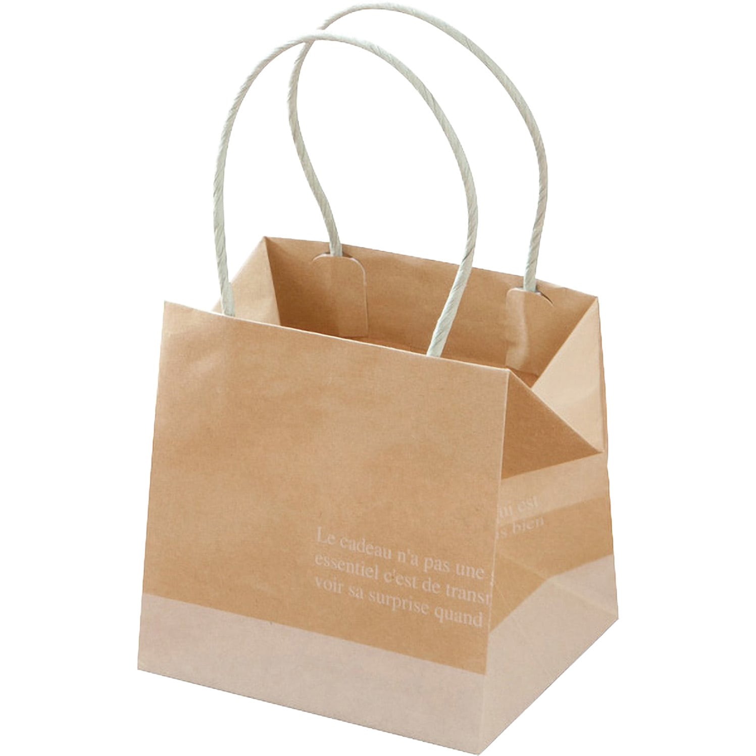 FR-5P フレンチクラフトペーパーバッグ HEADS(ヘッズ) 幅165mm奥行