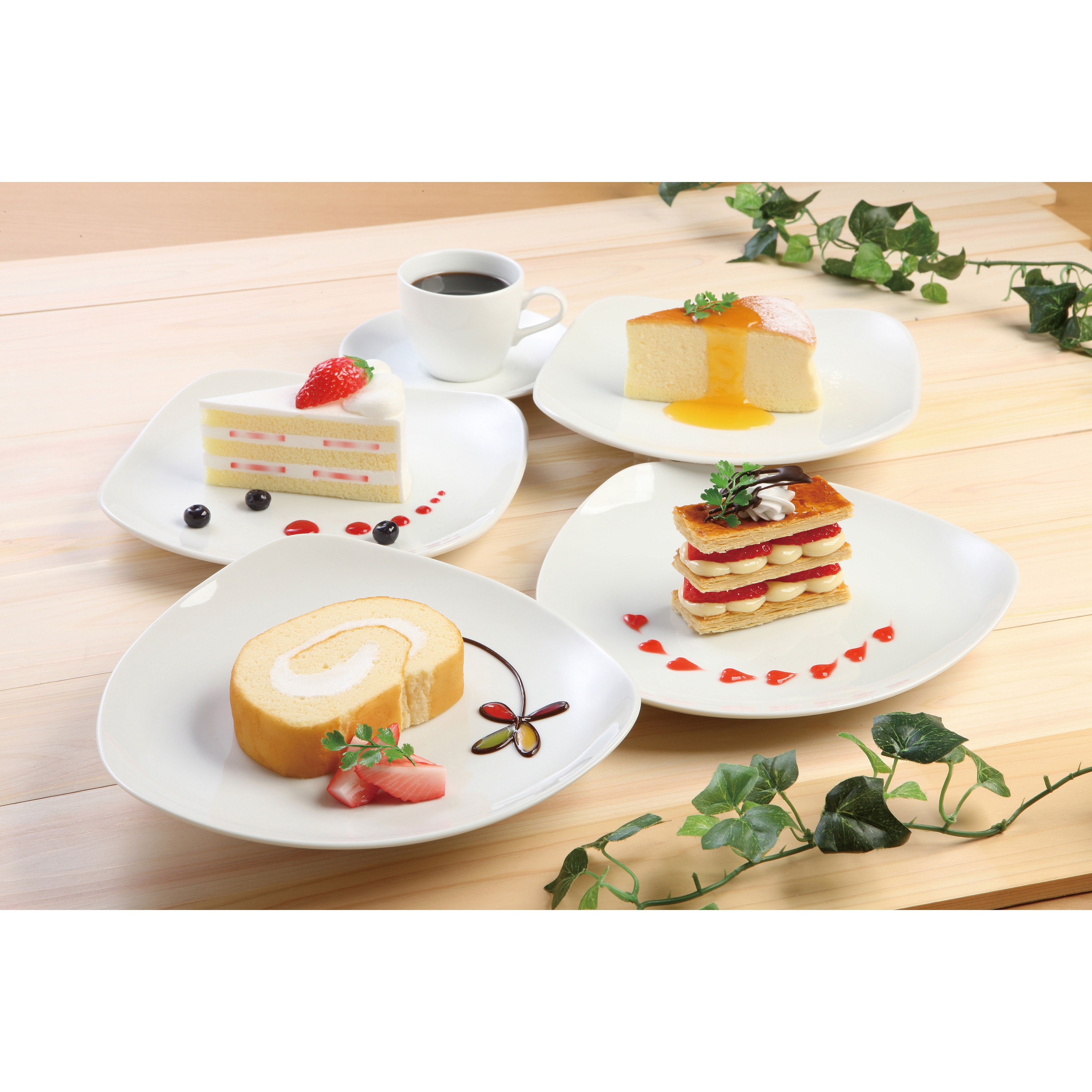15-14 ミルフィーユ(コーヒー含まず) 食品サンプル(カフェ) 1点