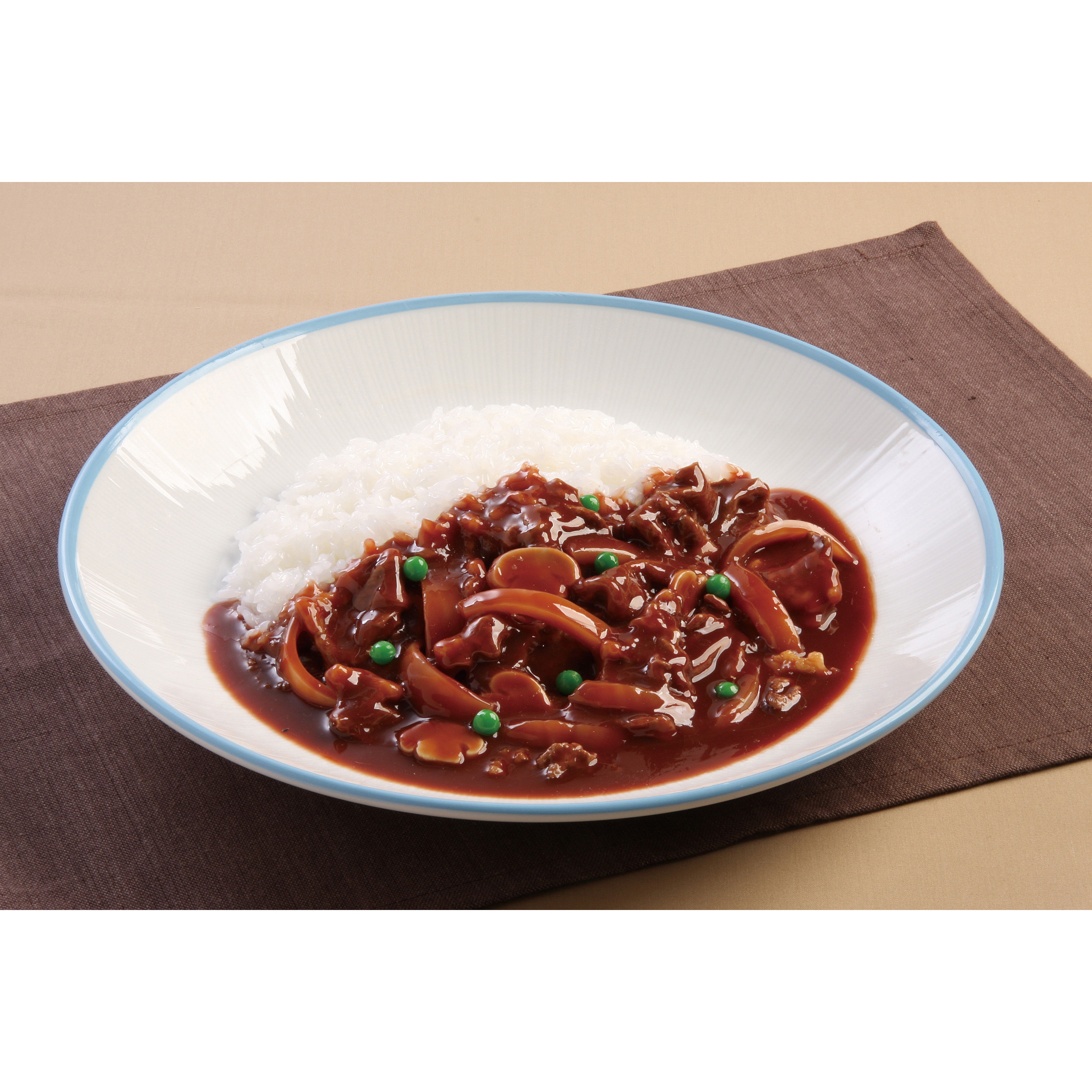 03-06 ハヤシライス 食品サンプル(洋食レストラン) 1点 いわさき 
