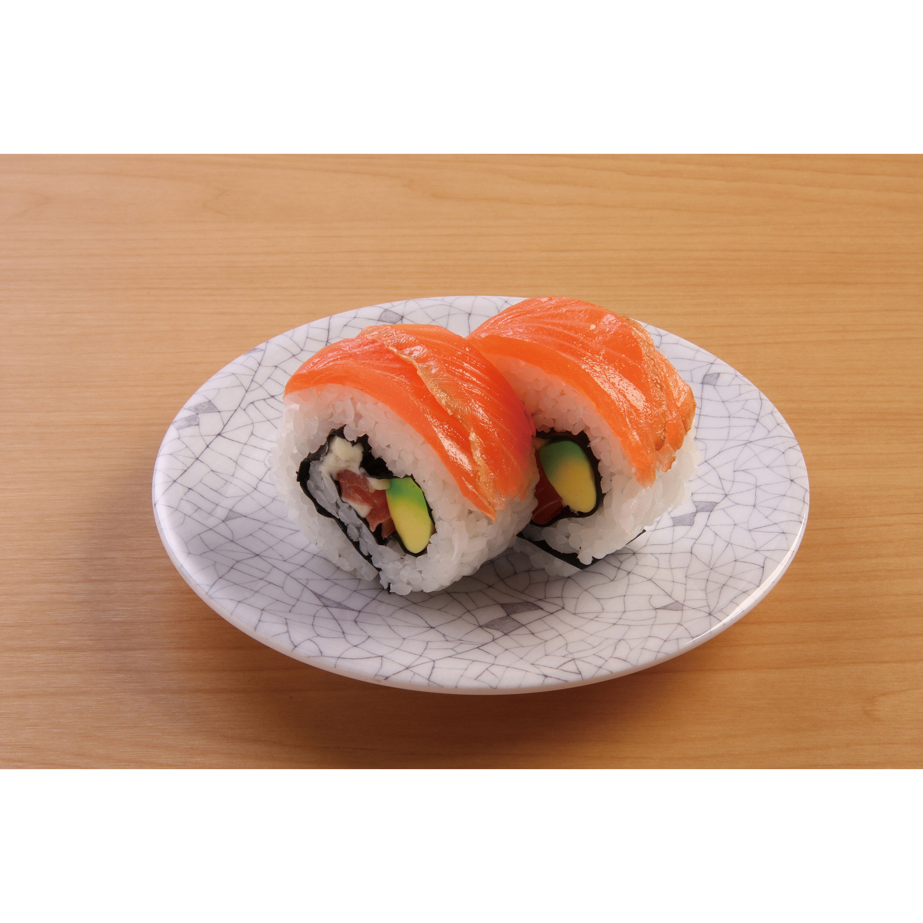 08-21 サーモンロール 食品サンプル(寿司) 1点 いわさき 【通販