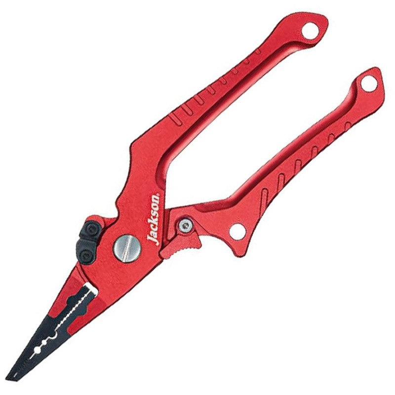 ワンタッチロックアルミプライヤー JACKSON フラットノーズプライヤ