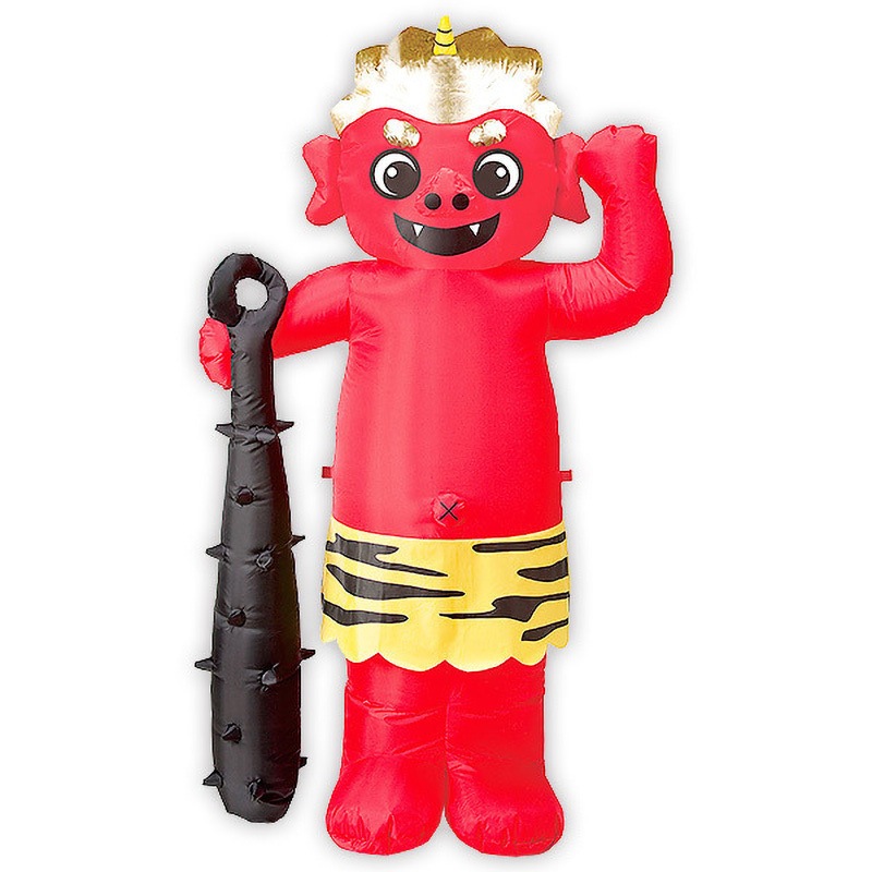 TE7-5010 エアブロー 赤鬼くん(高さ：130cm ) 1台 アルファ[販促] 【通販モノタロウ】 15,584円