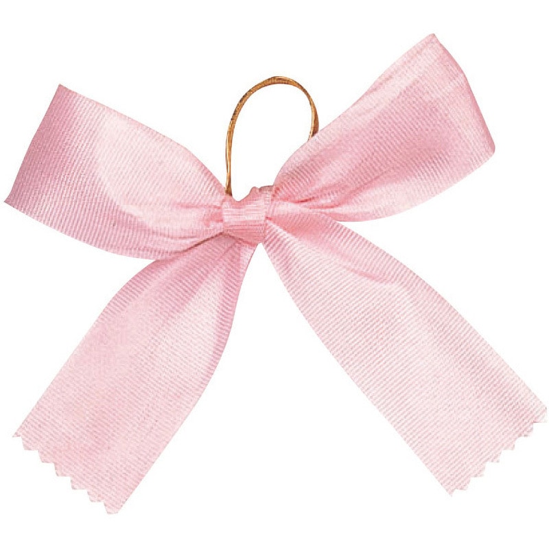 VG8-0011P ボトルリボン(ピンク) アルファ[販促] 幅18mm 1セット(50個