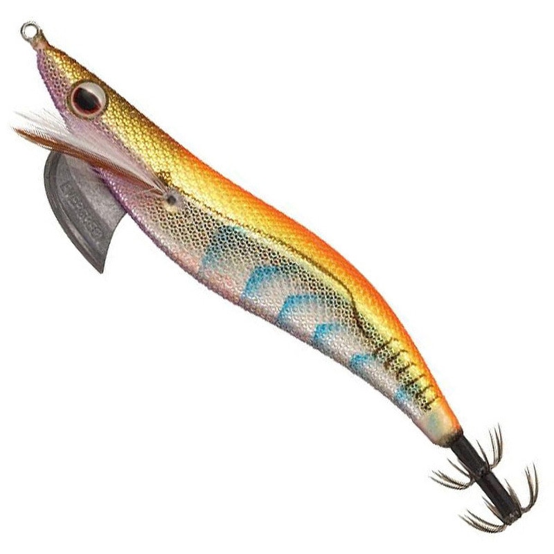 0204Sオレンジ・アジ(銀) エギ番長DX エキストラファストシンキング