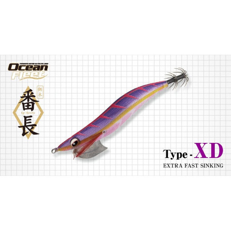 1101Yライム・エビ(黄) エギ番長DX エキストラファストシンキング