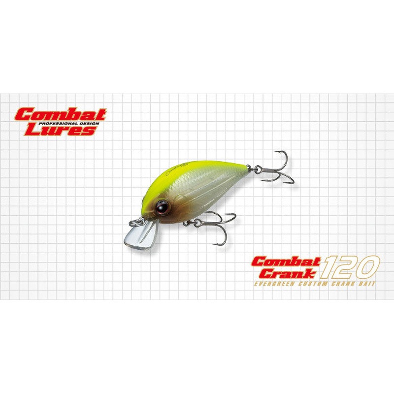 F-819 エバーグリーン ディープクランク ボーン （※バラ売りNG） N64ファイヤークローN コンバットクランク120 EverGreen