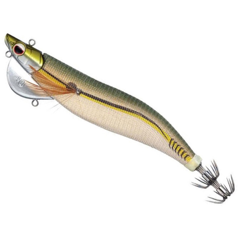 0401G オリーブ・アジ・金 ドラッギン番長 3.5号90g EverGreen