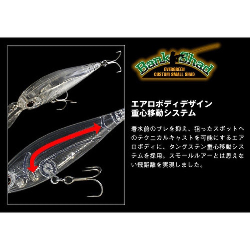 366 MSシャッド バンクシャッド EverGreen INTERNATIONAL スロー