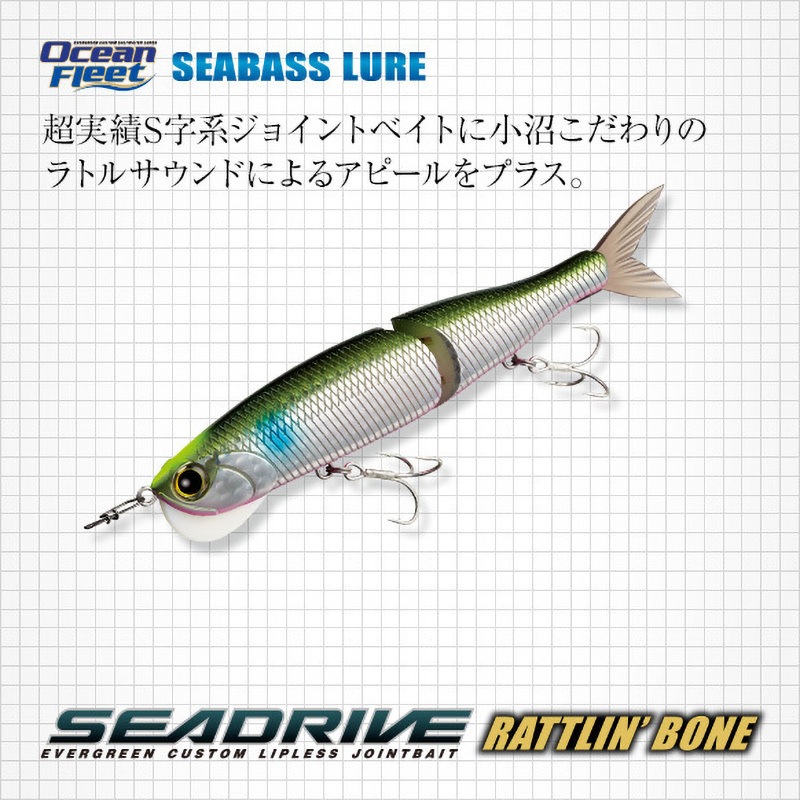 エバーグリーン　中古　シードライブ　6本セット　ソルトルアーセット　人気色　説明文必読　期日厳守 sdrb140-09.jpg