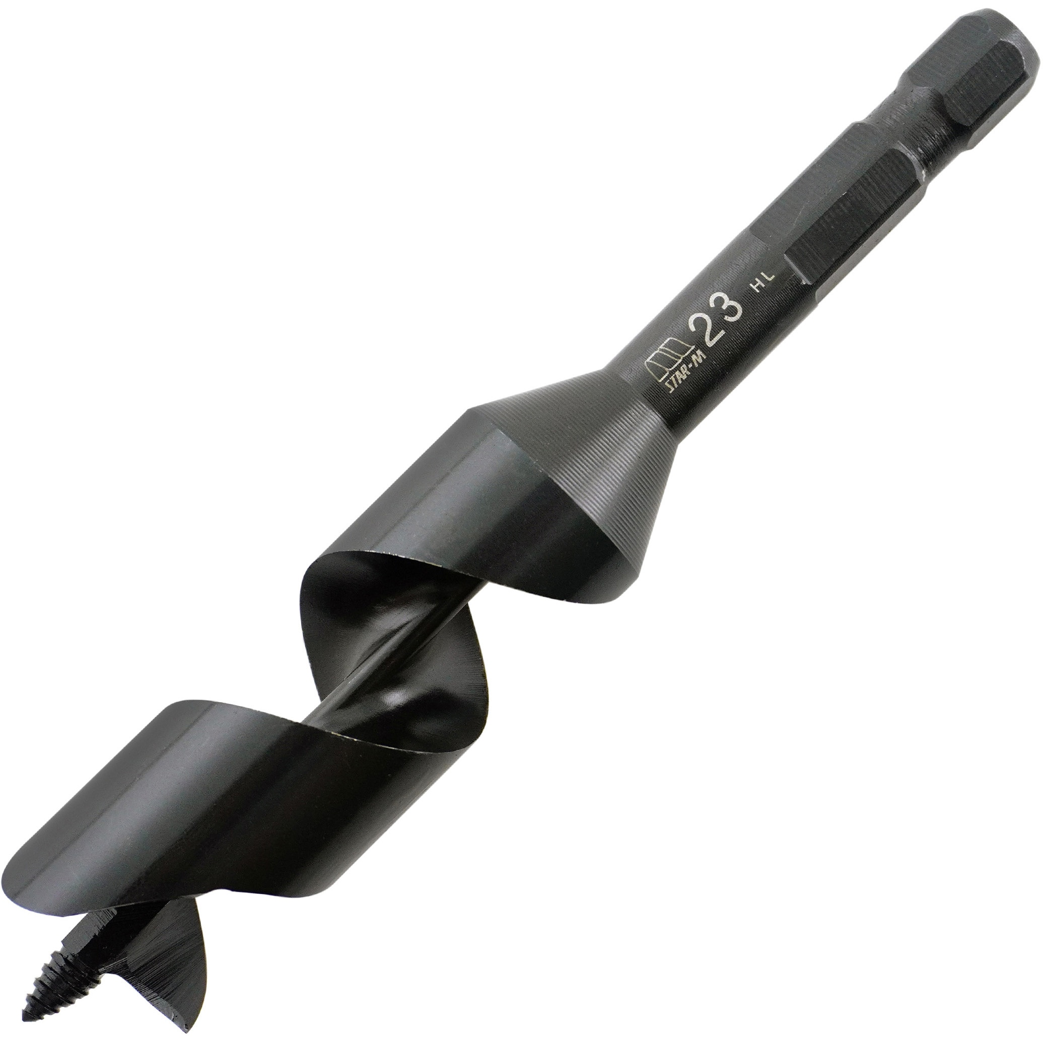 23 木工用先溝G型ショートビット スターエム 普通鋼製 ドリル径 23 木工用先溝G型ショートビット スターエム 普通鋼製 ドリル径