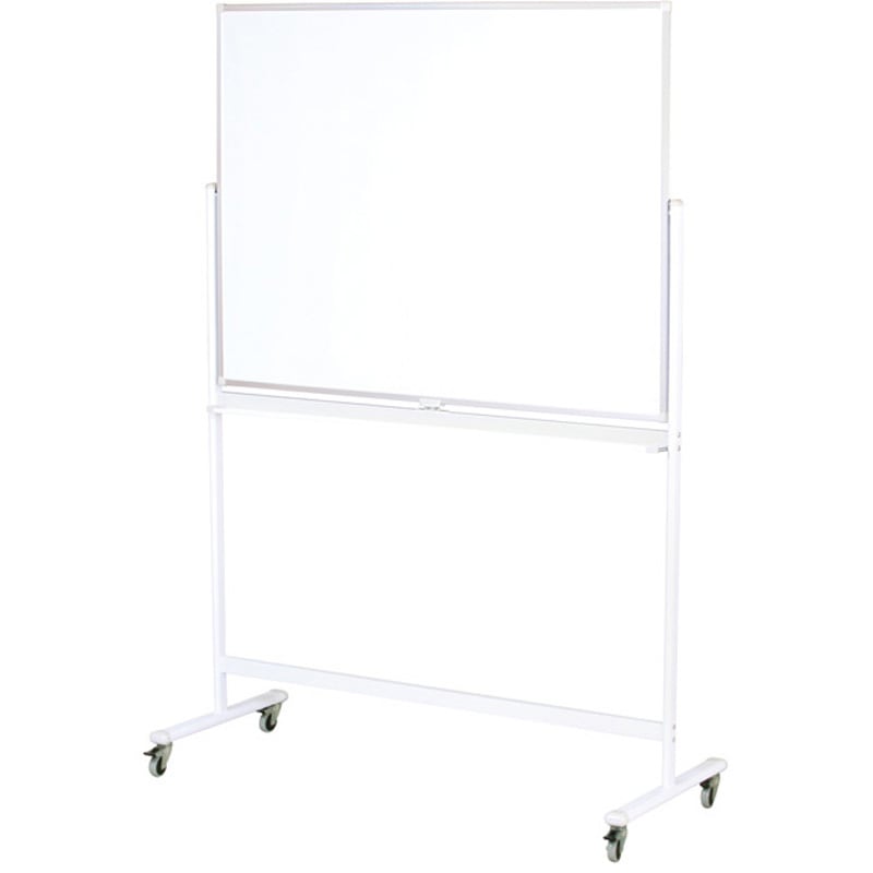 WBS-1209RF スチール両面ホワイトボード 弘益 脚付・無地 - 【通販