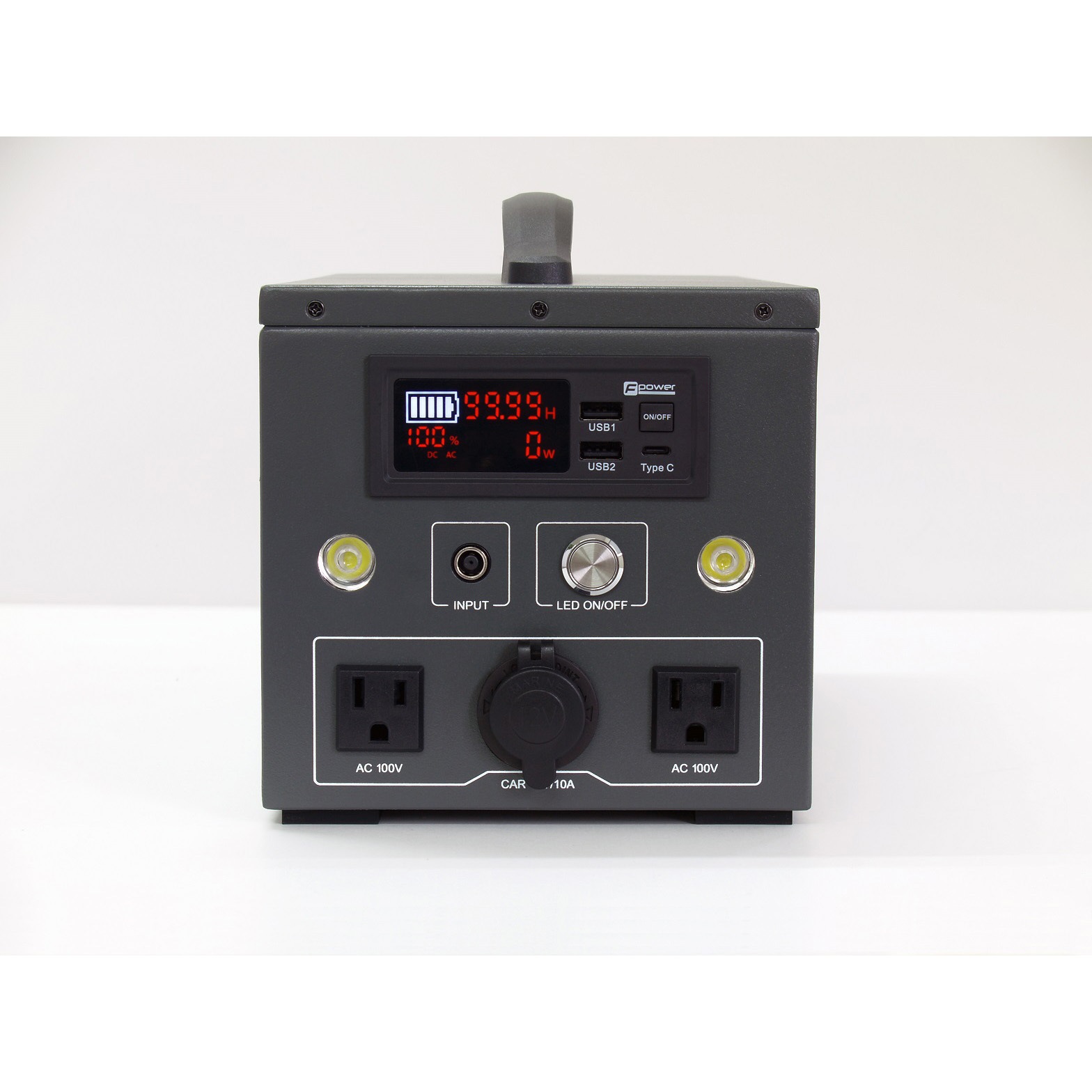 B-500 ポータブルバッテリーB 富士倉 定格出力500W 【通販モノタロウ】