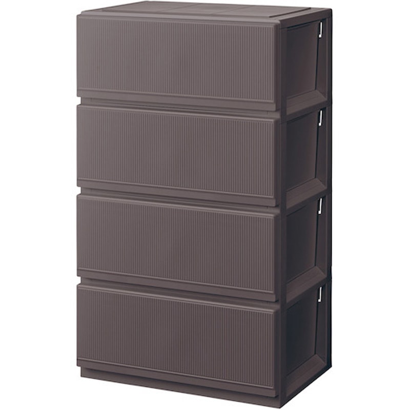 110013912 PRXスタイルケース組立式 TENMA(天馬) ブラウン色  1個