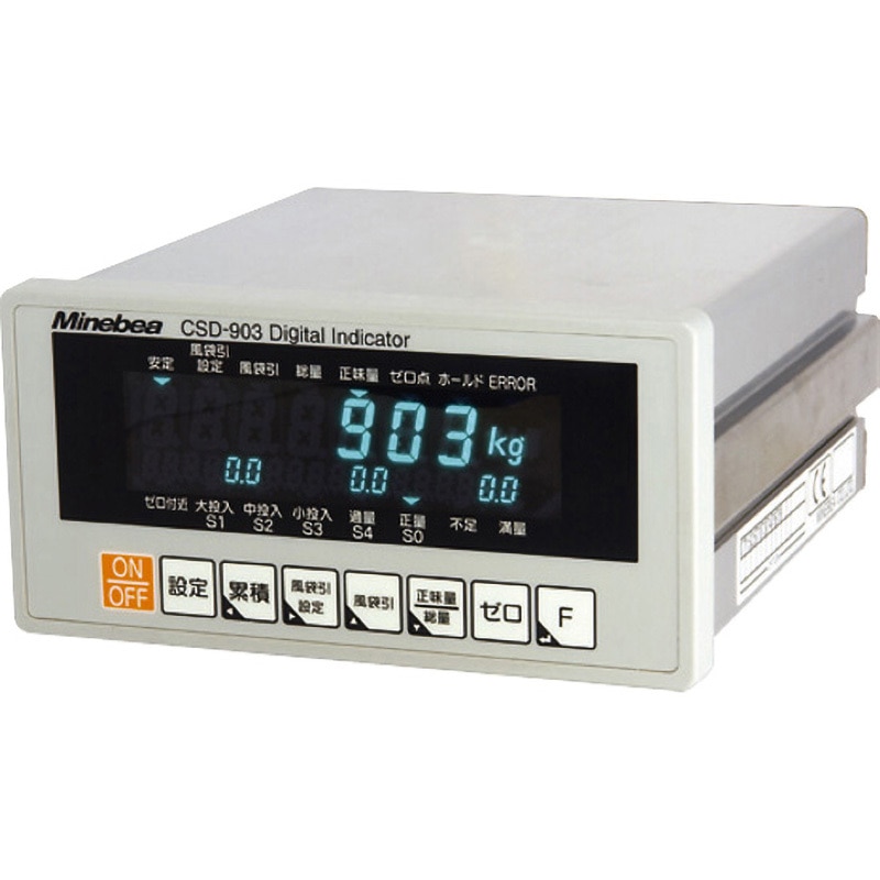 CSD-903-07 変換器用デジタル指示計 CSD-903 NMB(ミネベア) 盤面取付