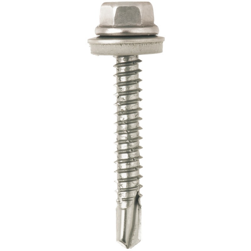 62545SP ダンバ ステンレス シーリング 六角 袋入 若井産業 SUS410製 ねじ径5mm全長45mm 1箱(15本×5袋) 62545SP
