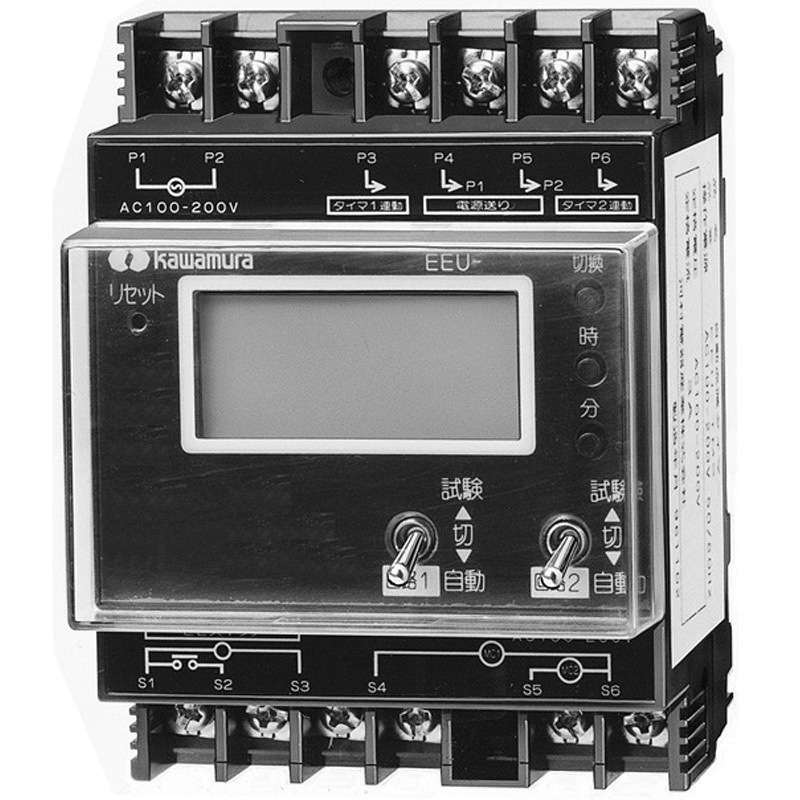 自動点滅タイマー EEU-TM1S EEU-TM1S 自動点滅タイマー EEU 1個 河村電器産業 【通販モノタロウ】