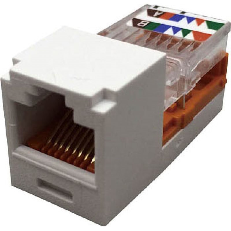 CJ588WHY カテゴリ5Eモジュラージャック PANDUIT(パンドウイット) 1個