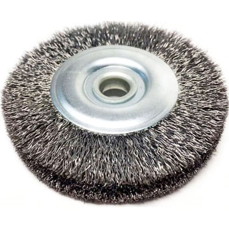 WH011 ホイールブラシ 鋼線 フタバ(FBK) 外径100mm穴径13mm WH011