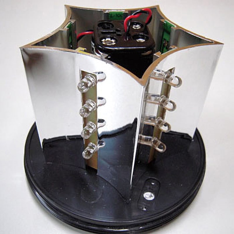 電池式LED回転・点滅灯 仙台銘板 黄色 - 【通販モノタロウ】