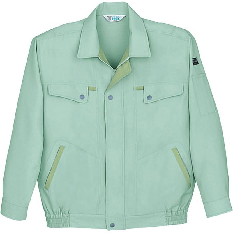 924 924 長袖ブルゾン 自重堂 リバーセルトロ スプレーグリーン色 S着丈59cm 5,687円