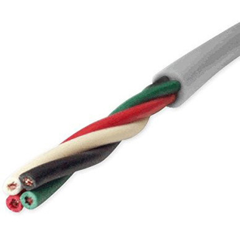 VCTF0.5×4芯 VCTF ビニルキャブタイヤ丸形コード 富士電線工業 灰色 芯数(C)4 全長30m外径(把)360mm