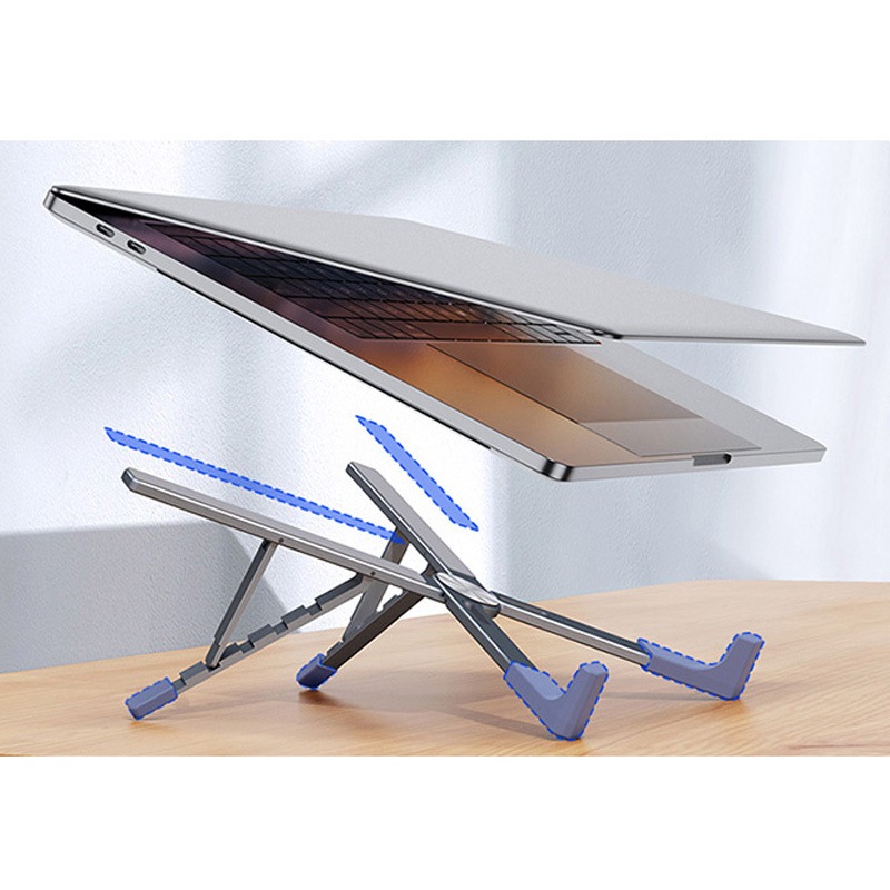 BS-LT-TypeX ホールディング・ノートPC スタンド X型 bitstrong グレー 