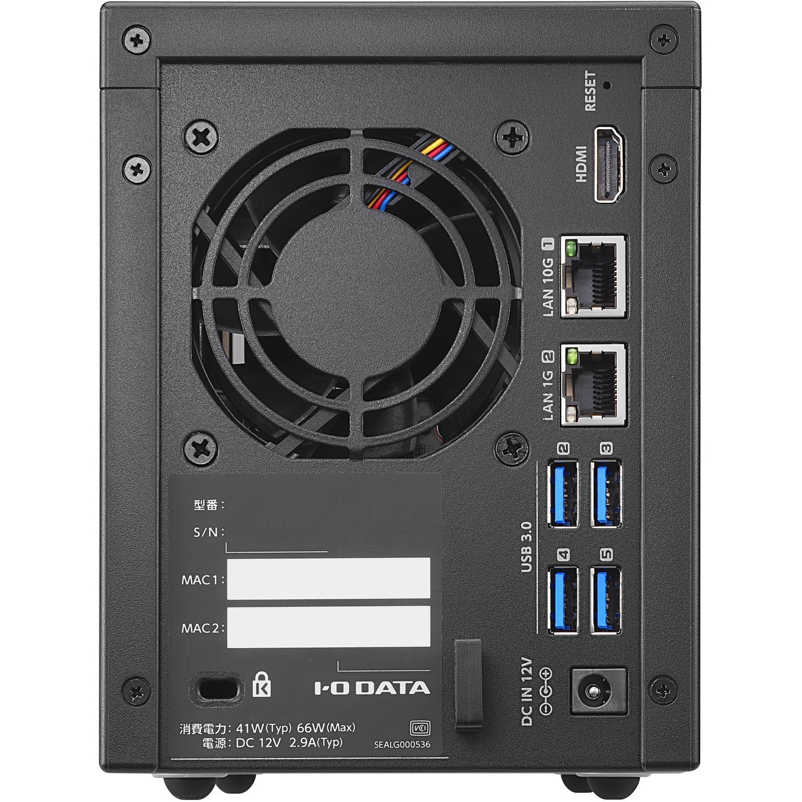 NAS Windows 10 IoT搭載 HDL2-Z10ATB02 HDL2-Z10ATB02 Windows 搭載 小規模利用法人向けNAS I ・O DATA