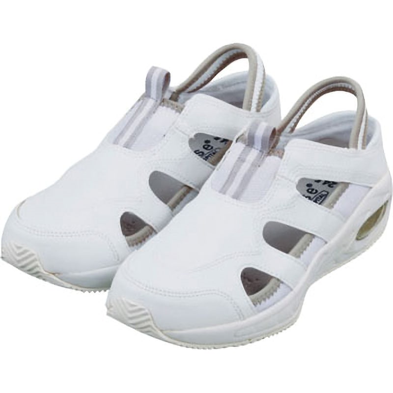 F-001 WHISeL ナースフィット1 F-001 (男女兼用) 自重堂 ホワイト色 サイズ30cm