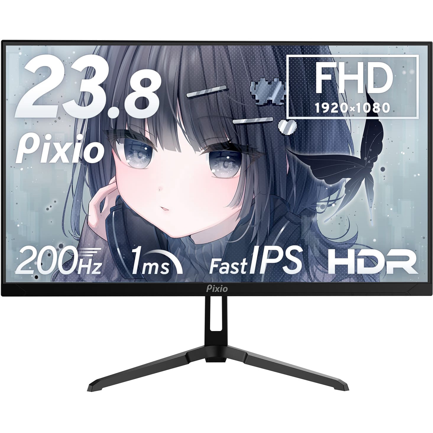 PX248WAVE-O PX248 Wave ゲーミングモニター 23.8インチ 200Hz
