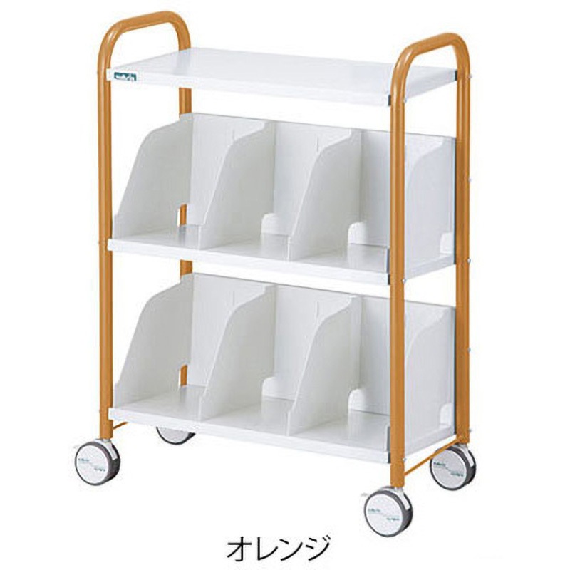 TW-40W カルテワゴン TW40シリーズ ナビス(アズワン) 幅733mm奥行397mm 