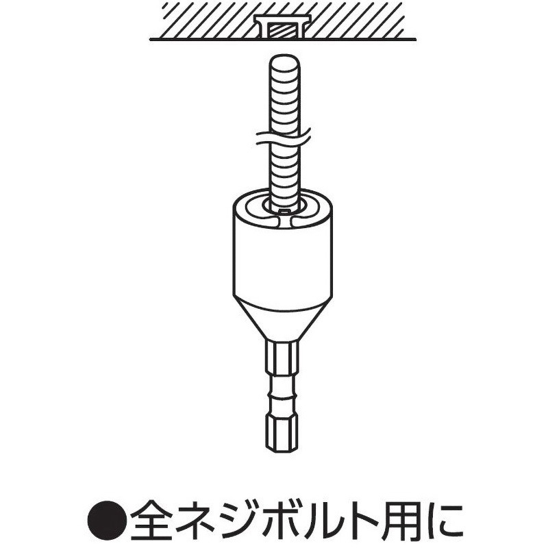 DSZN10 電ドルソケット ストロック18 全ネジ用ソケット 1個 LOBSTER