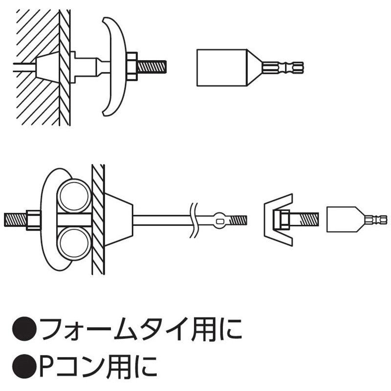 DSZN127 電ドルソケット ストロック18 全ネジ用ソケット 1個
