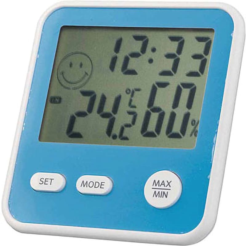 TD-8326 デジタルMini温度・湿度計 時計 1台 エンペックス気象計 【通販サイトMonotaRO】