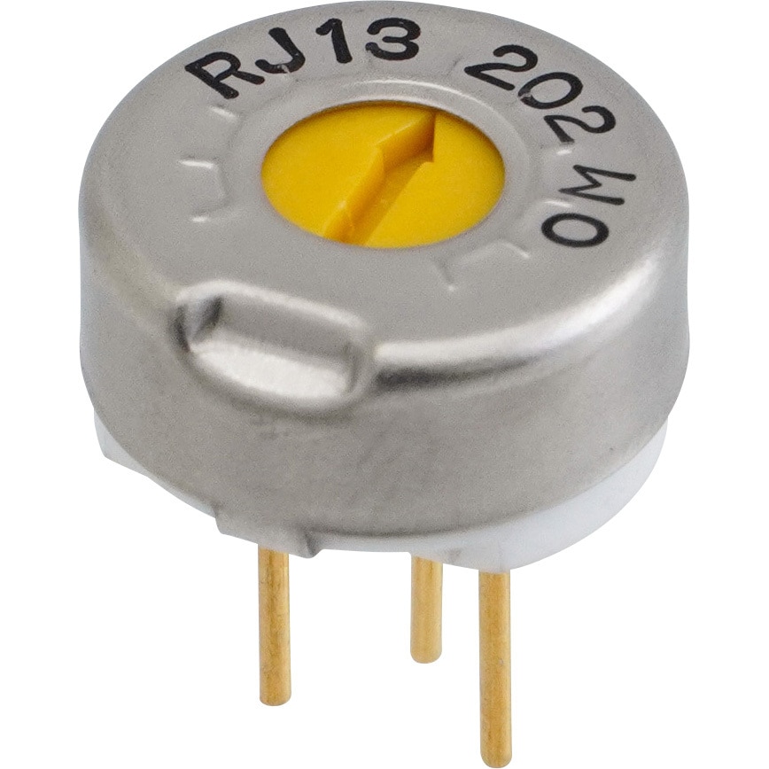 トリコチロアール　2個　本日発送可！！！！！ RJ-13P 2KΩ(202) トリマポテンショメータ RJ-13シリーズ