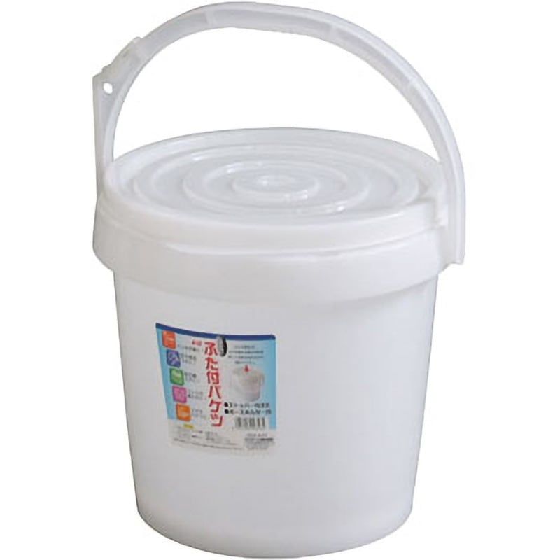 16ナチュラル 蓋付バケツ 1個 アステージ(I.BEAM) 【通販モノタロウ】