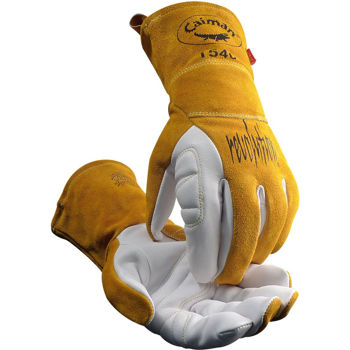 1540-3 ヤギ革TIG溶接用手袋 1540 1双 Caiman Gloves 【通販モノタロウ】