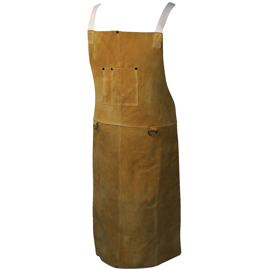 3136 豚床革作業用エプロン36インチ丈 3136 1着 Caiman Gloves 【通販