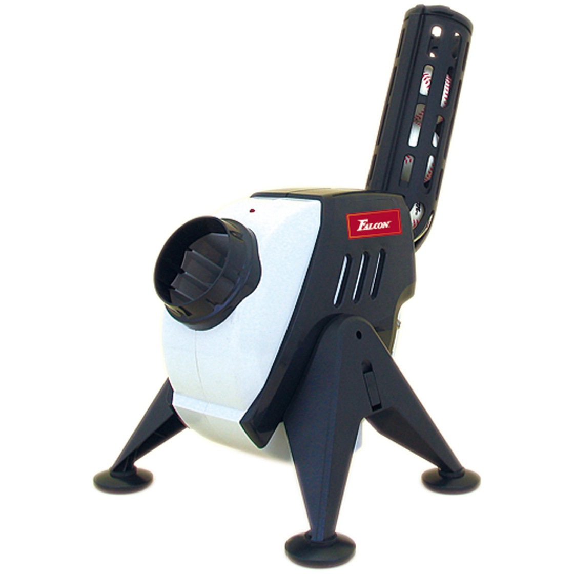 FTS120 バッティングピッチャー FALCON(ファルコン) ホワイト×ブラック色 幅30cm奥行48cm高さ48cm  FTS120
