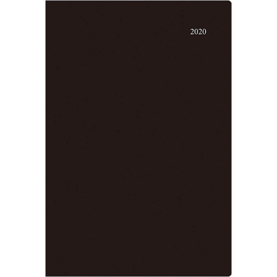 21 Apダイアリー マンスリー チャート B6対応 終わり月 21 03 色 表紙 ブラック 始まり月 04 E1155