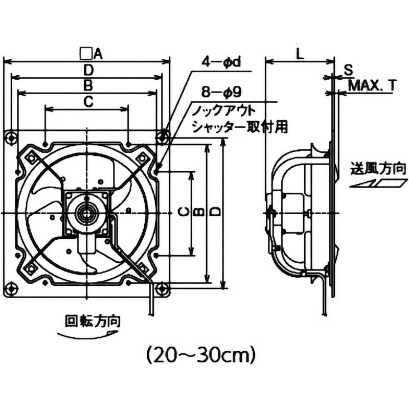 【新品未開封】◯HITACHI 有圧換気扇 産業用 PN-304-005SH2 有圧換気扇 PN-304-005SH